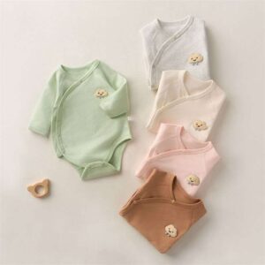 Pastel Multi Color Baby Bodysuit Set